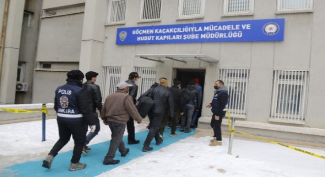  Düzensiz Göç İle Mücadeleye Yönelik Huzur Uygulaması gerçekleştirildi