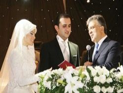 Gül nikah şahidi oldu