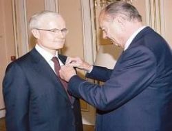 Büyükelçi Bernard Emie Liyakat Nişanı