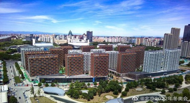 2022 Beijing Kış Olimpiyatları Köyü nde yaşam