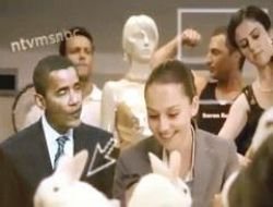 Obama reklamdan çıktı