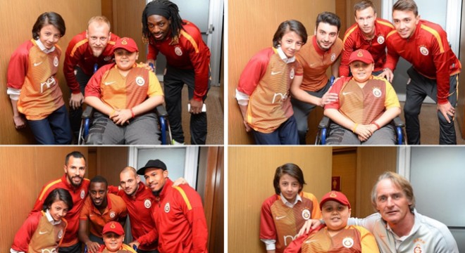 Ankara’da Galatasaray’ın özel bir konuğu vardı