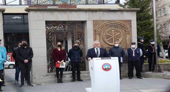 Atatürk’ün Kayseri’ye gelişinin 101. yılı kutlandı