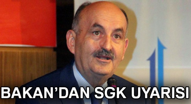 Bakan Müezzinoğlu’ndan yapılandırma uyarısı