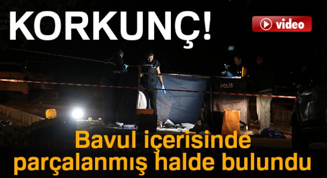 Başakşehir’de bavul içerisinde erkek cesedi bulundu