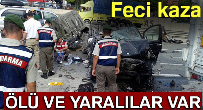 Bilecik te katliam gibi kaza: 3 ölü, 2 yaralı