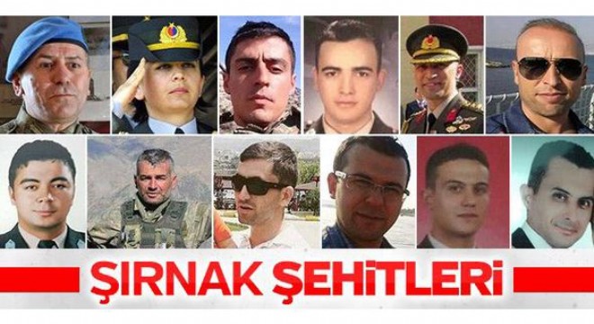 ‘Bu kahramanlar unutulmayacak’