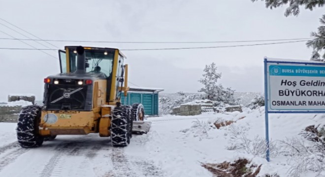 Büyükşehir 412 mahalle yolunu ulaşıma açtı