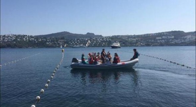 Çamlıdereli öğrenciler Bodrum’da yelken açtı