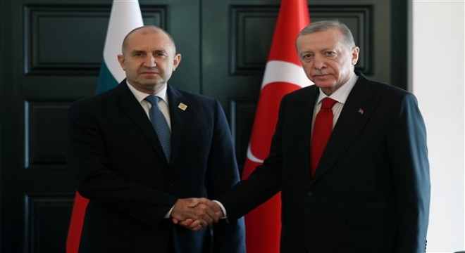 Cumhurbaşkanı Erdoğan, Bulgaristan Cumhurbaşkanı Radev ile bir araya geldi