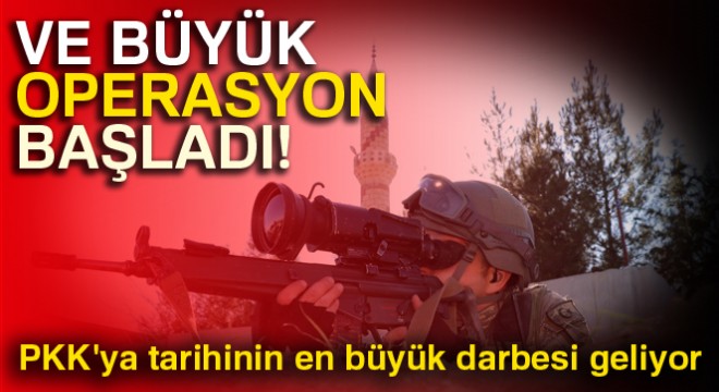 Diyarbakır’da büyük operasyon başladı