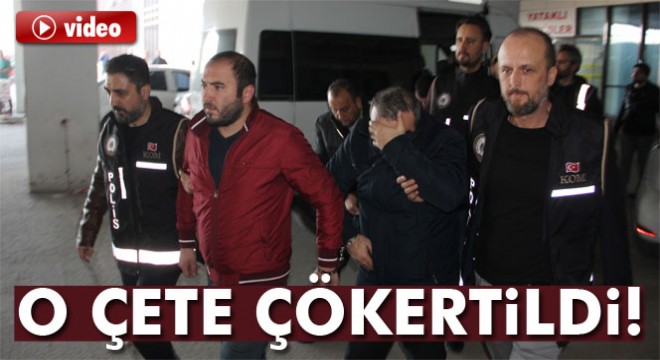 Edirne de FETÖ’cüleri yurt dışına kaçıran çete çökertildi