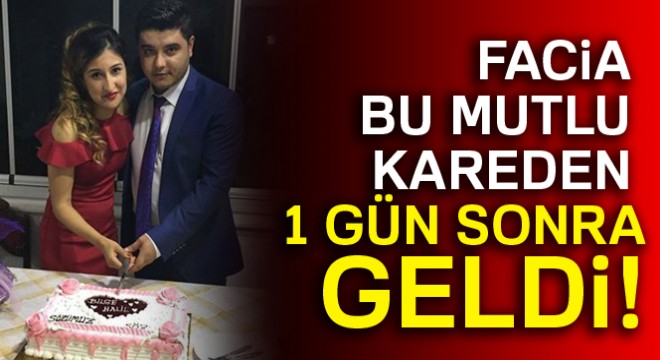 Facia bu mutlu kareden 1 gün sonra geldi