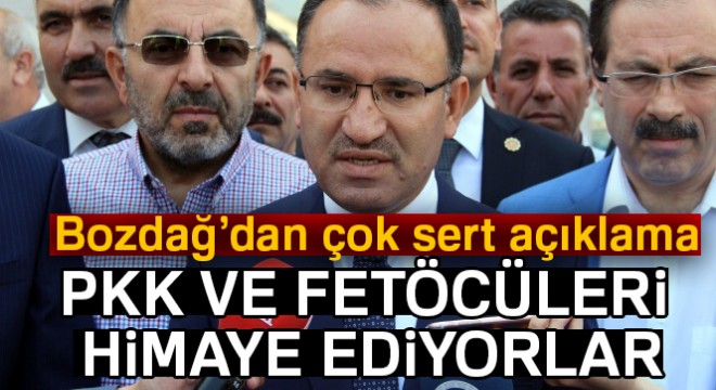 Hükümet Sözcüsü Bozdağ:  Almanya PKK ve darbecileri himaye ediyor 