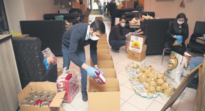 İyilikleri ramazan kolisine sığdırdılar