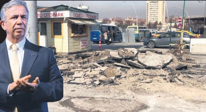 Mansur Yavaş otoparka ruhsat sözü vermiş