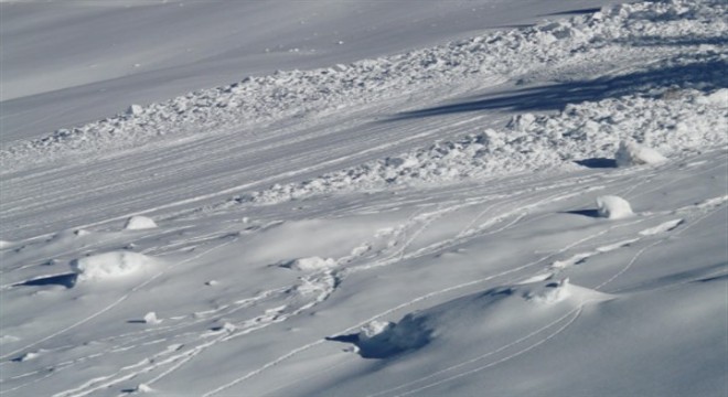 Meteoroloji den çığ uyarısı