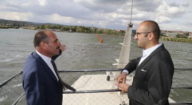 Mogan’da temizlik kıyıdan başladı