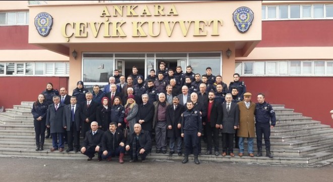 Muhtarlardan Emniyet’e moral ziyareti