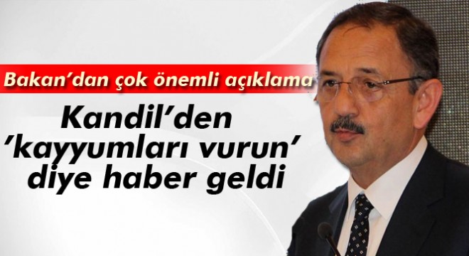 Özhaseki: Kandil’den ’kayyumları vurun’ diye haber geldi