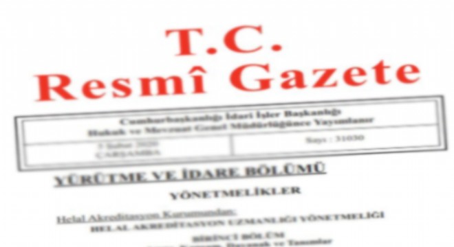 Resmi Gazete başlıkları