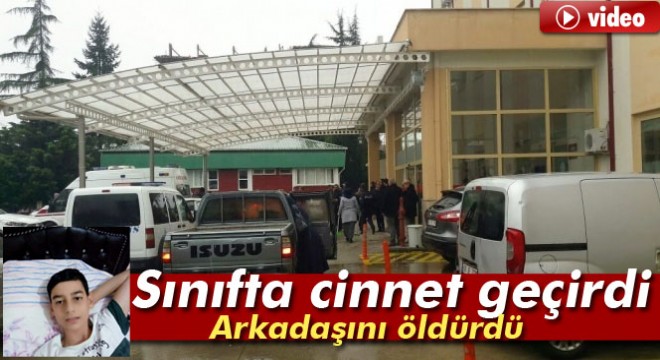 Rize de lise öğrencisi sınıfta cinnet geçirdi: 1 ölü, 1 yaralı