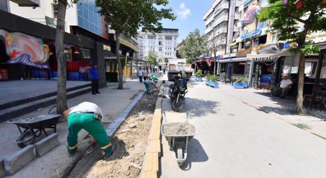 Sakarya Caddesi’nde ilk bölüm yenilendi