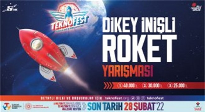 TEKNOFEST'ten yine bir ilk: Dikey inişli roket yarışması