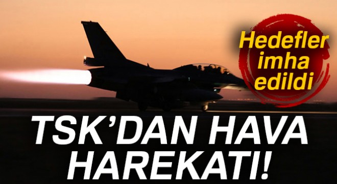 TSK’dan Ağrı kırsalına hava harekatı