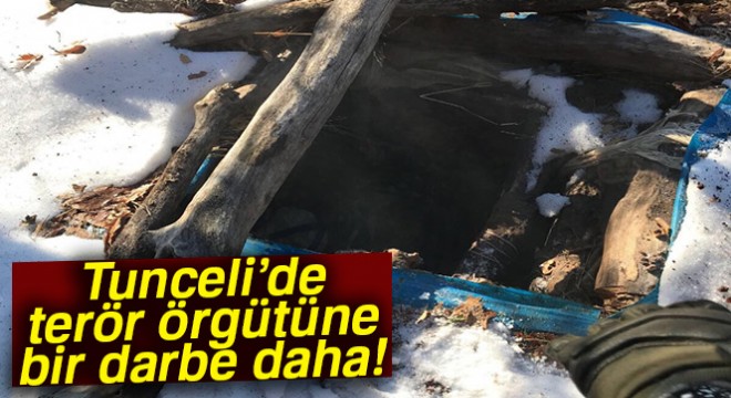 Tunceli’de terör örgütüne darbe