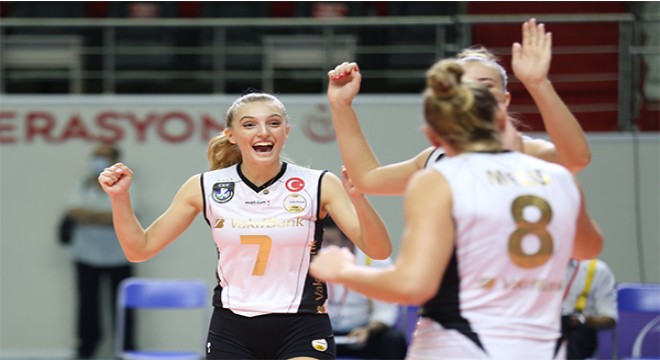 VakıfBank tan ligde beşte beş