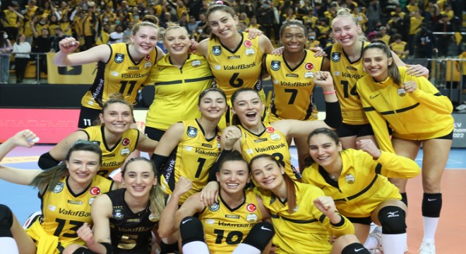 VakıfBank, Şampiyonlar Ligi’nde üst üste 10. kez yarı finalde