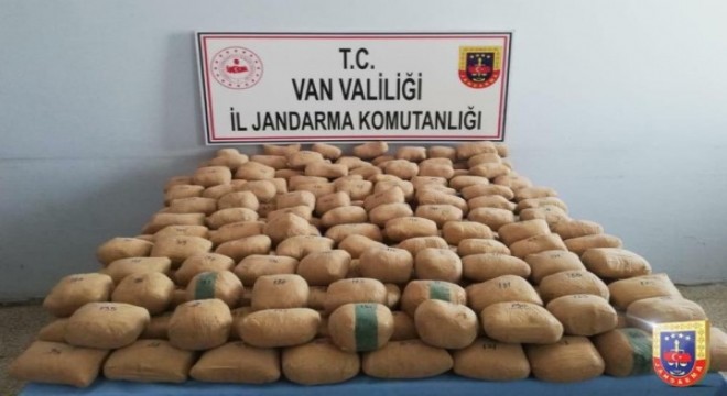 Van da 233,5 kilogram eroin ele geçirildi