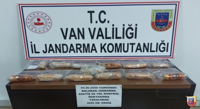 Van da uyuşturucu operasyonu