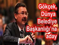 Gökçek, Dünya Belediye Başkanlığı’na aday 
