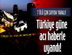 Konya da feci kaza!