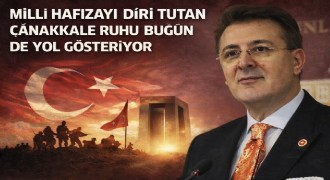 Aydemir Çanakkale ruhunun imanla yazılmış bir diriliş destanı olduğunu söyledi