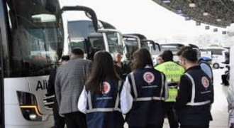 Bayramda Otobüslere Fahiş Fiyat Denetimi
