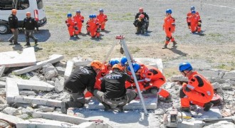 TSK Askeri Birlik Arama Kurtarma Tatbikatı gerçekleştirildi