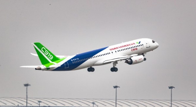 Çin yapımı C919 uçağı yıl içinde teslim edilecek