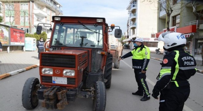 Ülke genelinde trafik, motosiklet ve traktör uygulaması